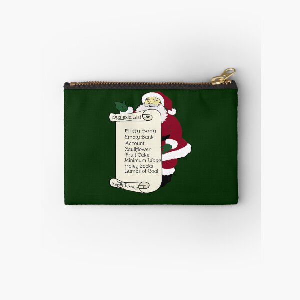 Item preview, Santa's Dyslexia List designed and sold by AndPeace702.