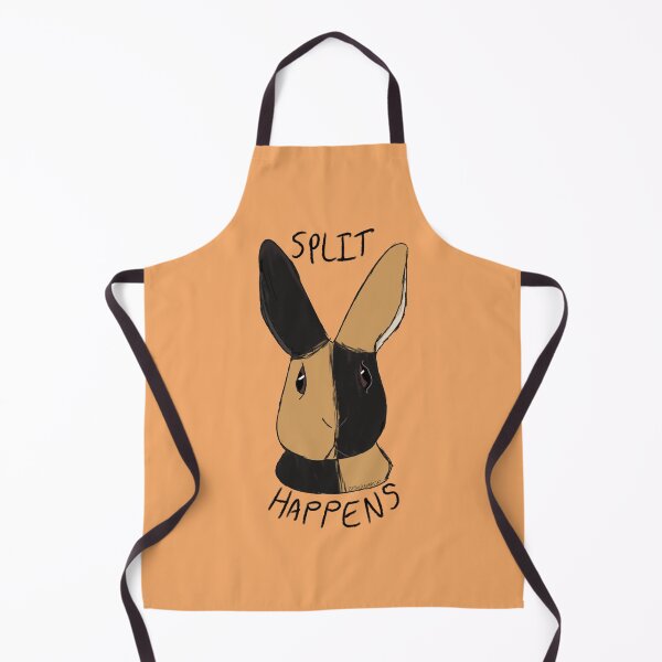Item preview, Split Happens - Harlequin Rabbit (Black Japanese Ver.) designed and sold by meltingangelart.
