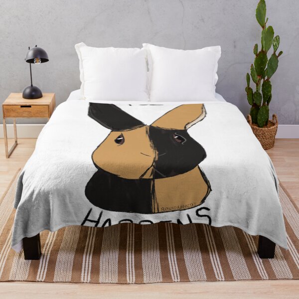Item preview, Split Happens - Harlequin Rabbit (Black Japanese Ver.) designed and sold by meltingangelart.