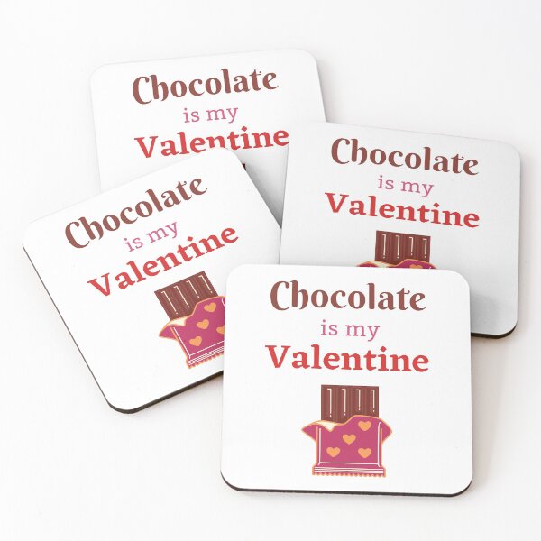 Item preview, Valentine's Day, Chocolate is My Valentine, Hearts Candy Bar designed and sold by JRice66.
