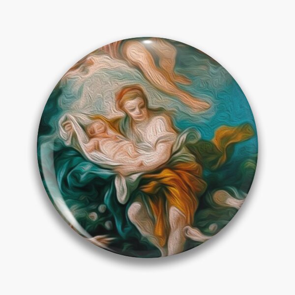 Item preview, Early Renaissance Inspired painting designed and sold by thetextbookgirl.