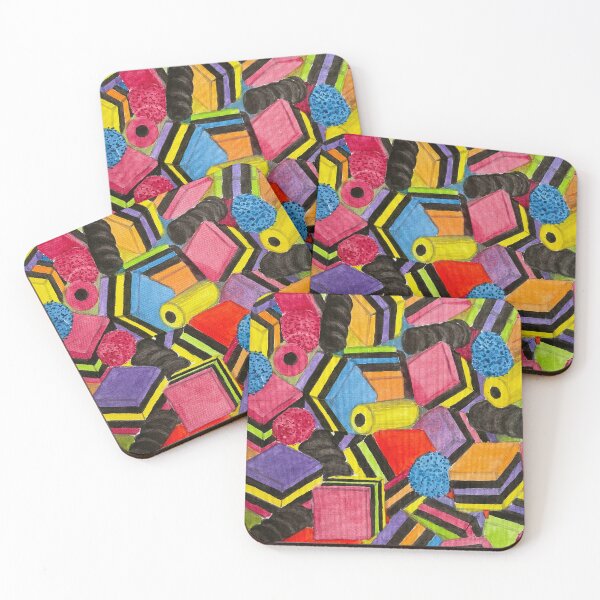 Item preview, Licorice Allsorts by Judy Richardson 2019 designed and sold by JRtreasures.