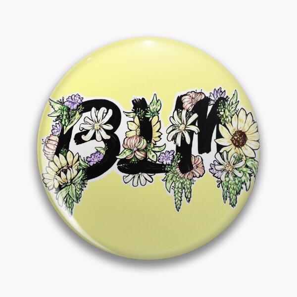 Artikelvorschau, BLM - Black Lives Matter Floral entworfen und verkauft von werewolfmack.