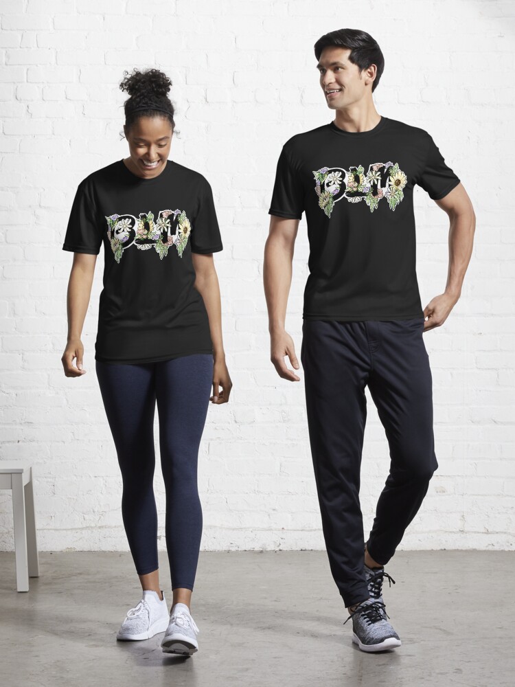 Thumbnail 1 of 7, Active T-Shirt, BLM - Black Lives Matter Floral designed and sold by werewolfmack.