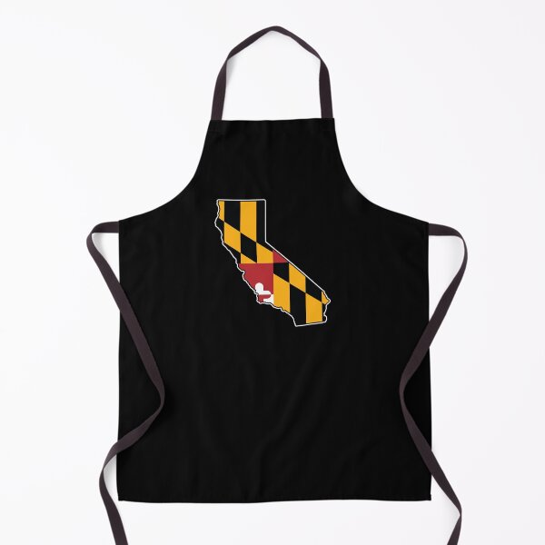 Artikelvorschau, Maryland Flagge Kalifornien Karte entworfen und verkauft von MarylandStyle.