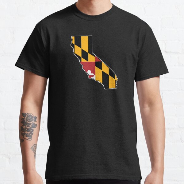  Texas Maryland Flag T-Shirt - Maryland Transplant T Shirt :  Clothing, Shoes & Jewelry