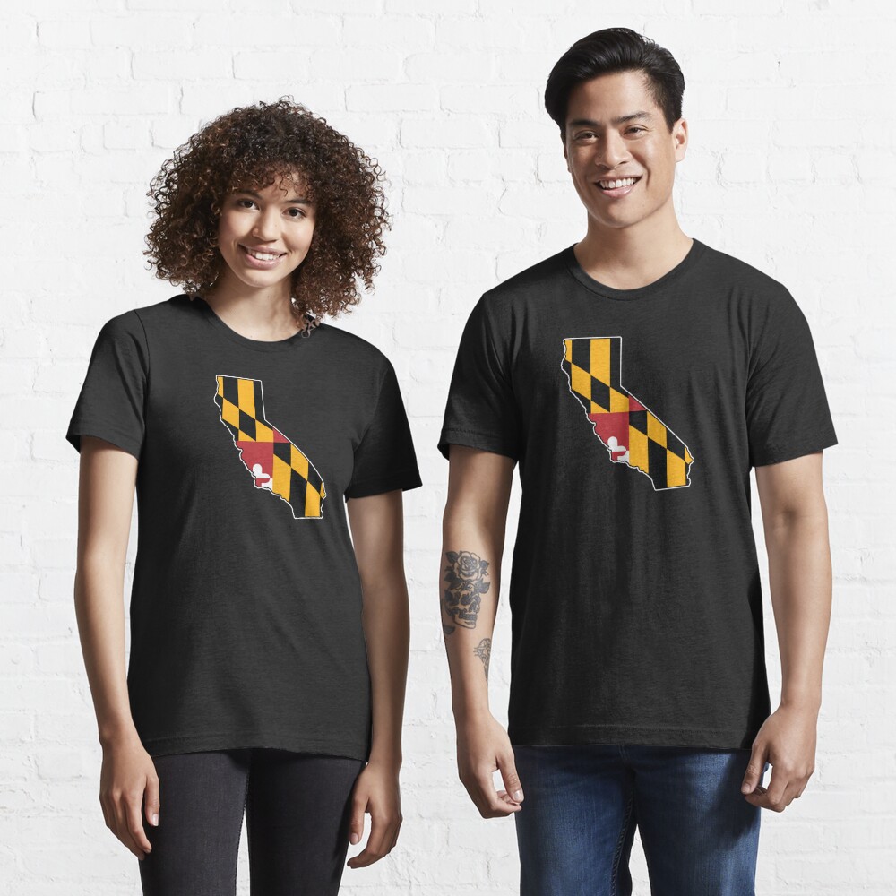 California Maryland Flag Premium T-Shirt