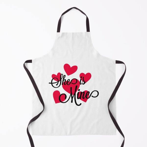 Item preview, She Is Mine (Black Text) designed and sold by So Witcasm ?.
