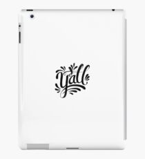 black & white iPad Case/Skin