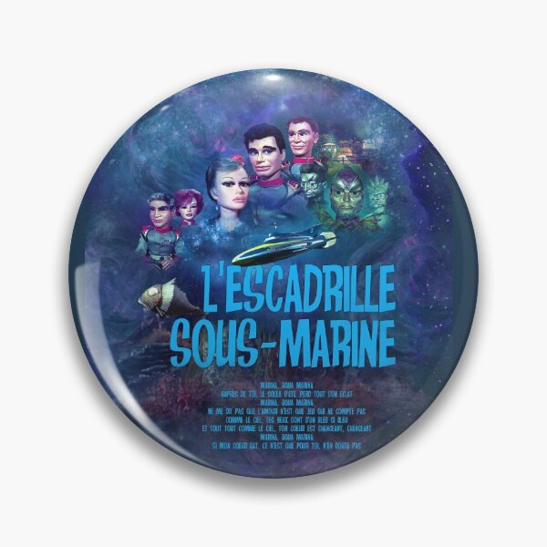 Item preview, L'ESCADRILLE SOUS-MARINE+ AQUA MARINA PAROLES designed and sold by sorellarium13.