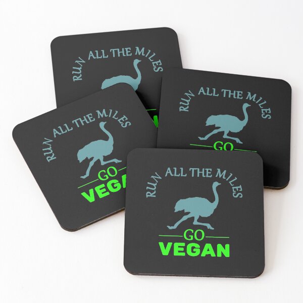 Item preview, Run All The Miles Go Vegan - Funny Running Ostrich designed and sold by leo121687.