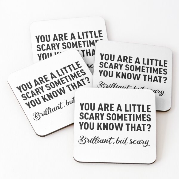 Item preview, You Are a Little Scary Sometimes, You Know That? designed and sold by FilipeFerreira.