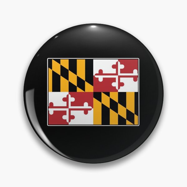 Item preview, Maryland Flag Colorado Map designed and sold by MarylandStyle.