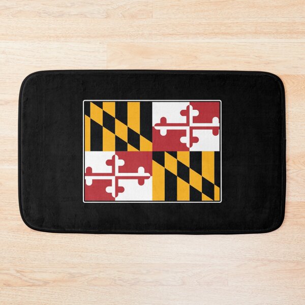 Item preview, Maryland Flag Colorado Map designed and sold by MarylandStyle.
