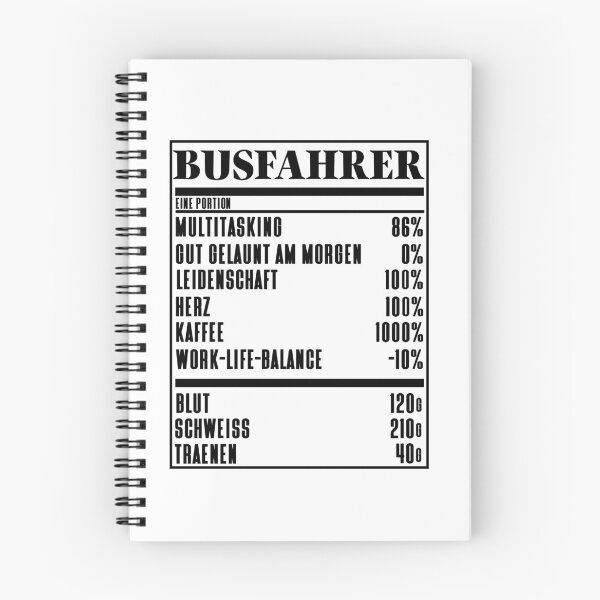 Item preview, Bus driver recipe - drive the bus - black bus driver designed and sold by dJ-Design.