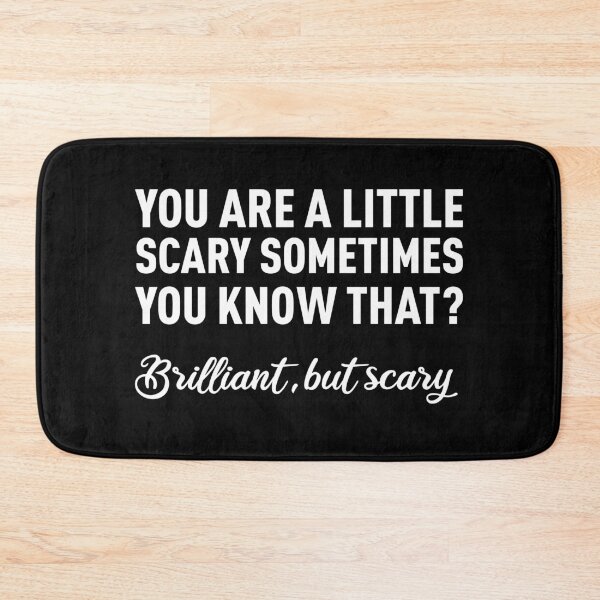 Item preview, You Are a Little Scary Sometimes, You Know That? (White) designed and sold by FilipeFerreira.