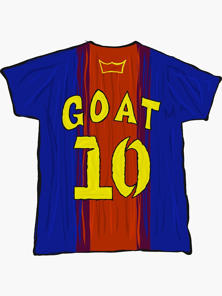 LeoMessi Jersey Illustration 2022 Sticker for Sale by cartmaxx2