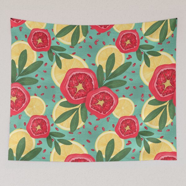 Item preview, Lemon & Pomegranate designed and sold by DippyHippie.