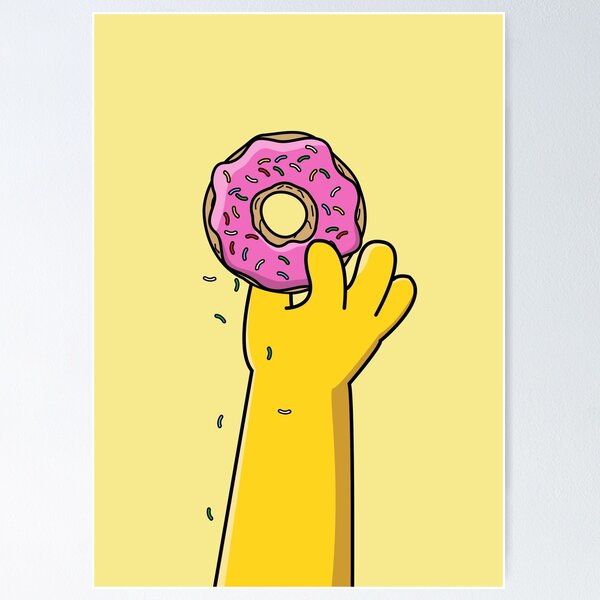Artikel-Vorschau von Homer Donut, designt und verkauft von frangipanms.