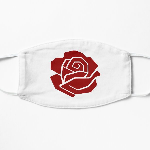 Democratic Socialist Rose DSA Flat Mask
