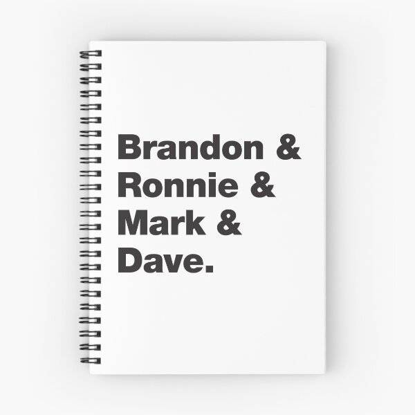 Item preview, Brandon & Ronnie & Mark & Dave. designed and sold by TheDesignIgloo.