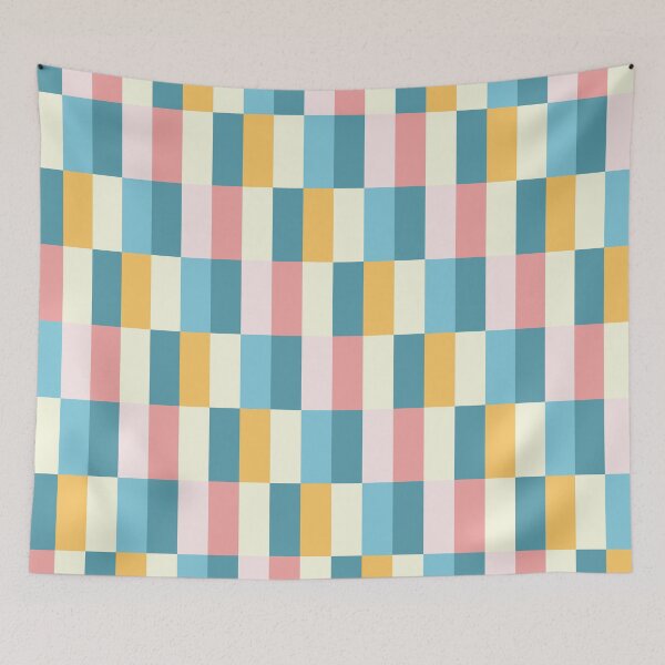 Item preview, Multicolour Stripes, Orange White Pink Blue Stripes designed and sold by Moyanana.