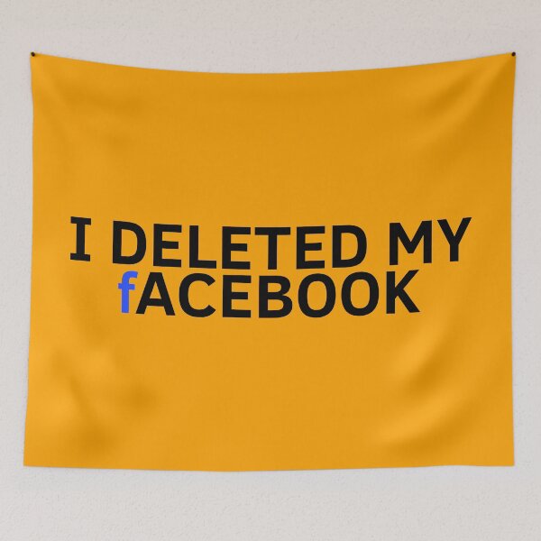 Item preview, I deleted facebook. designed and sold by jaileib.