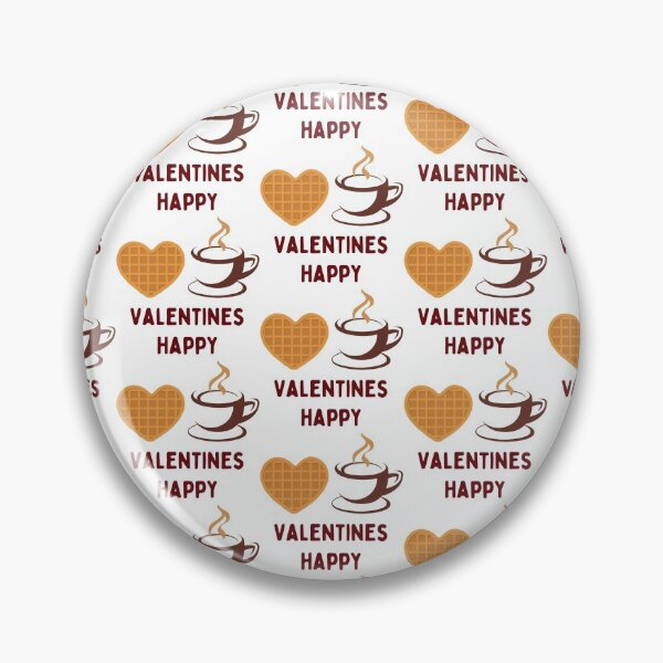 Item preview, Waffle And Coffee Valentines designed and sold by WorldPrintTees.