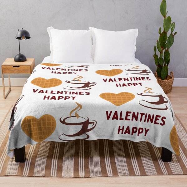 Item preview, Waffle And Coffee Valentines designed and sold by WorldPrintTees.