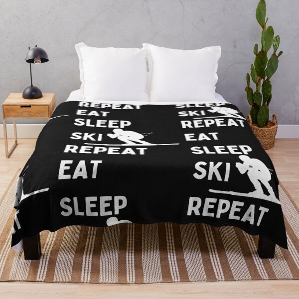 Item preview, Eat Sleep Ski Repeat designed and sold by Imaginative Expressions⭐️ ⭐️ ⭐️ ⭐️ ⭐️.