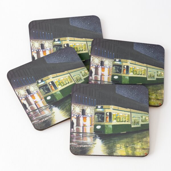 Item preview, The last tram home designed and sold by Bob Hickman Artist.