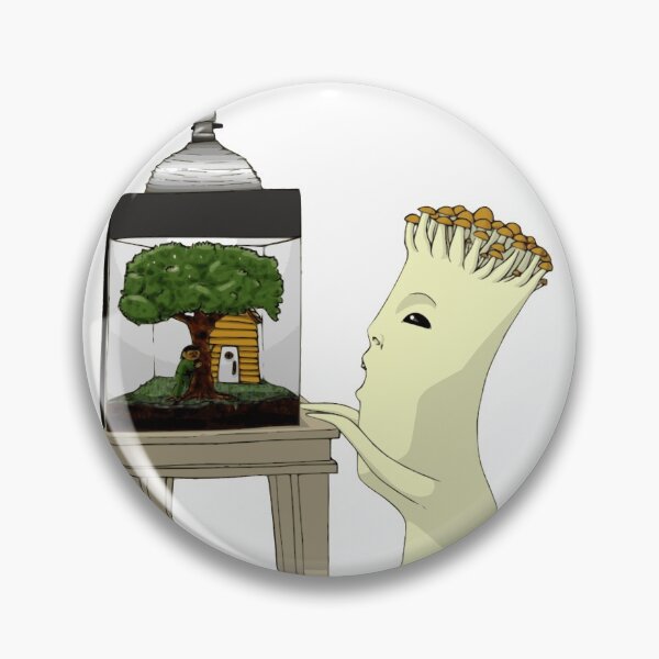Item preview, Shroommate checking on their little pet designed and sold by DisposeWhenDone.