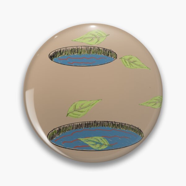 Item preview, Leafy Water Holes designed and sold by Speckle.