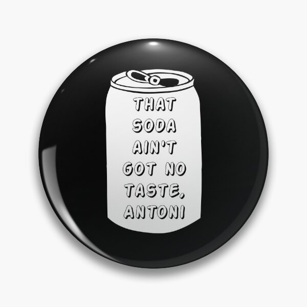 Item preview, la croix queer eye (That Soda Ain't Got No Taste Antoni) [black and white] designed and sold by bellatierra.