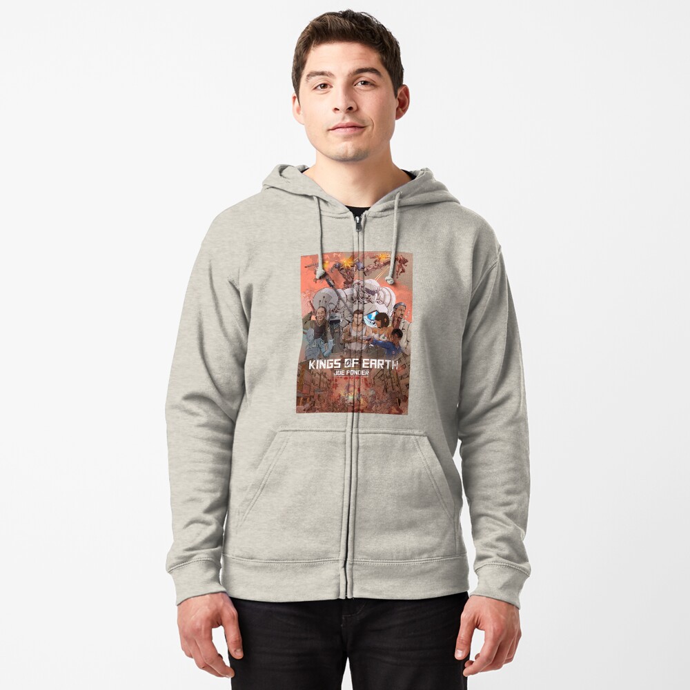 Item preview, Zipped Hoodie designed and sold by authorjoeponder.
