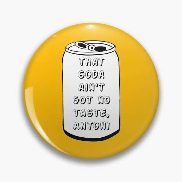 Item preview, la croix queer eye (That Soda Ain't Got No Taste Antoni) [black and yellow] designed and sold by bellatierra.