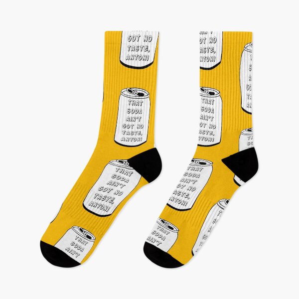Item preview, la croix queer eye (That Soda Ain't Got No Taste Antoni) [black and yellow] designed and sold by bellatierra.