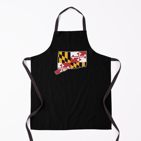 Item preview, Maryland Flag Connecticut Map designed and sold by MarylandStyle.