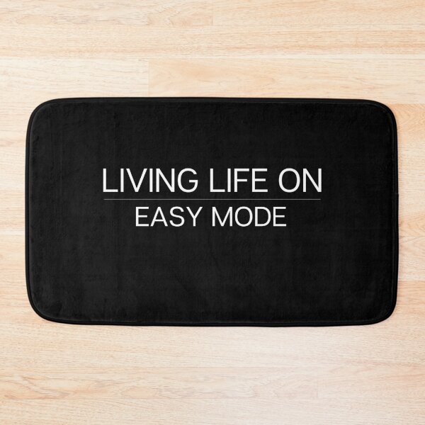 Item preview, Living Life On Easy Mode designed and sold by Crafty-Mornings.