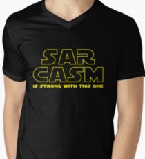 Sarcasm T Shirt Men's V-Neck T-Shirt