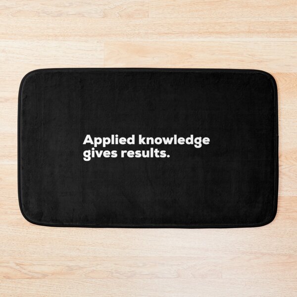 Item preview, Applied Knowledge Gives Results designed and sold by So Witcasm ?.