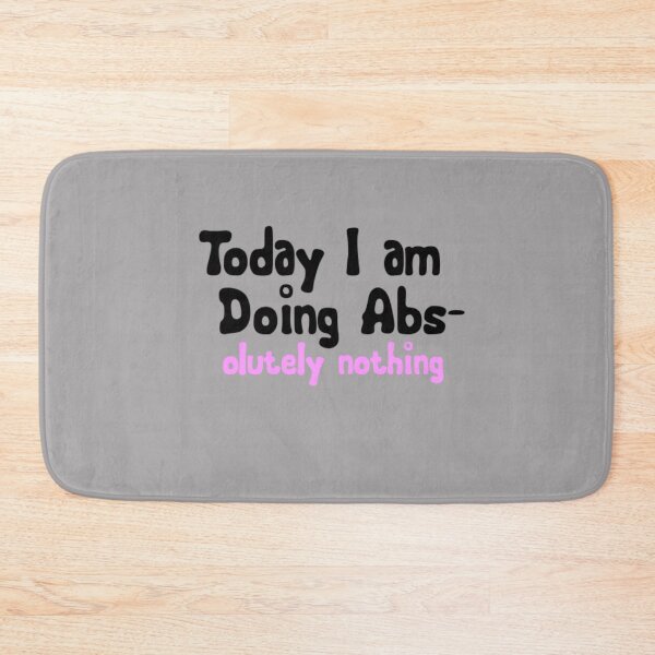 Item preview, Abs Day Funny Sarcastic Lazy Cheat Day  designed and sold by hempress.