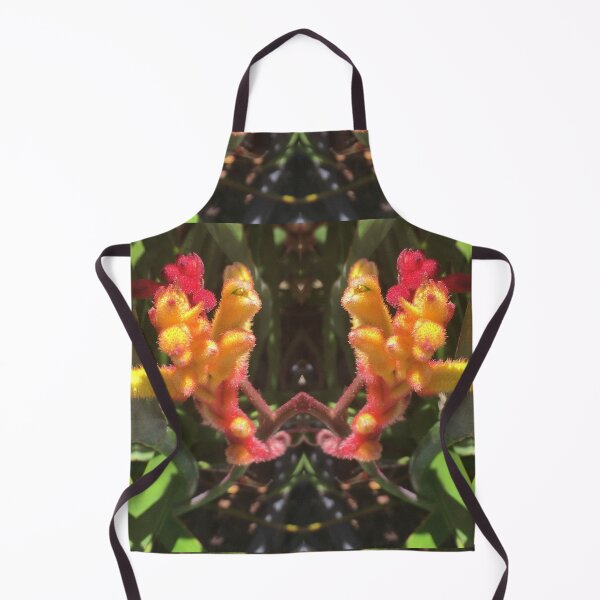 Item preview, Duet of Dancing Kangaroo Paws, Criterion Street, Hobart/nipaluna - Vivid Pink, Emerald and Orange designed and sold by RoseAromas.