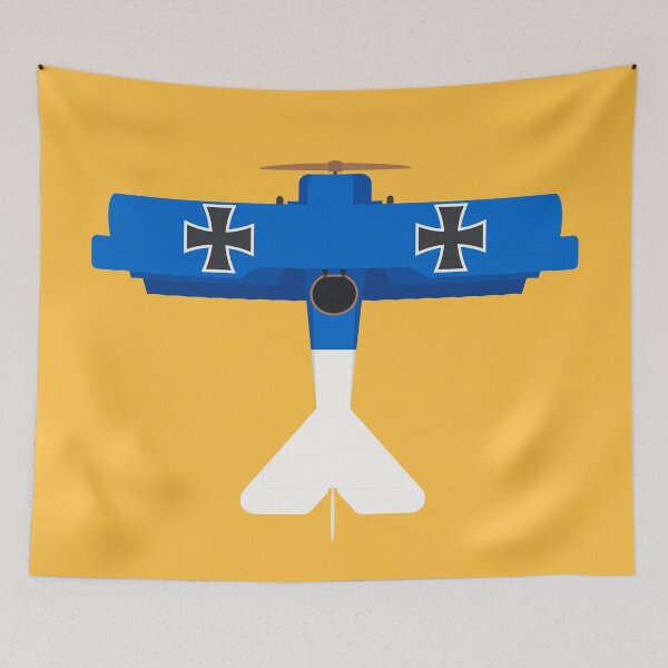Item preview, Dr.I WWI German Triplane Aircraft - Blue designed and sold by VoodooCircus.