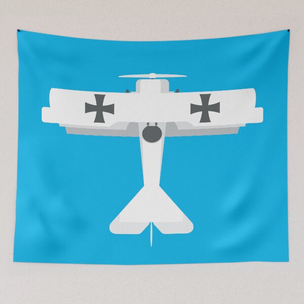 Item preview, Dr.I WWI German Triplane Aircraft - Cyan designed and sold by VoodooCircus.