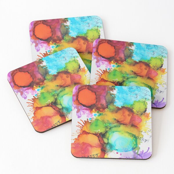 Item preview, Happy II (happy art) designed and sold by Melanie Poirier ⭐⭐⭐⭐⭐.