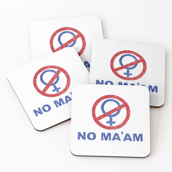 Item preview, No Ma'am - vintage Married with Children logo designed and sold by Primotees.