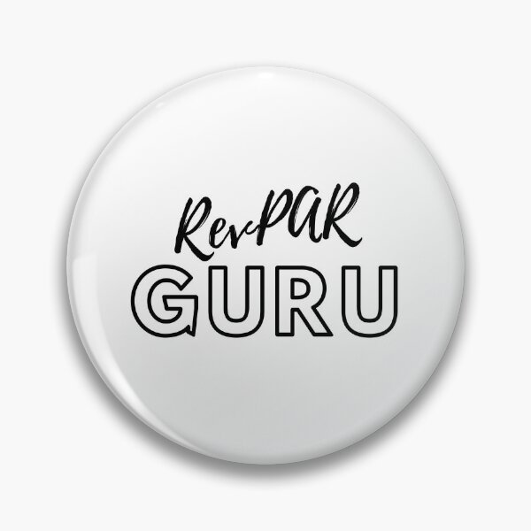 Item preview, RevPAR Guru Black Logo designed and sold by Hotelrevenue.