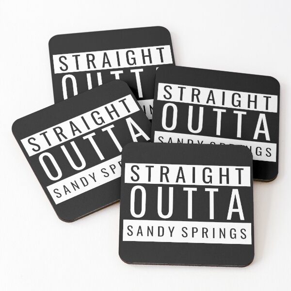 Item preview, Straight Outta Sandy Springs designed and sold by Teelogic.