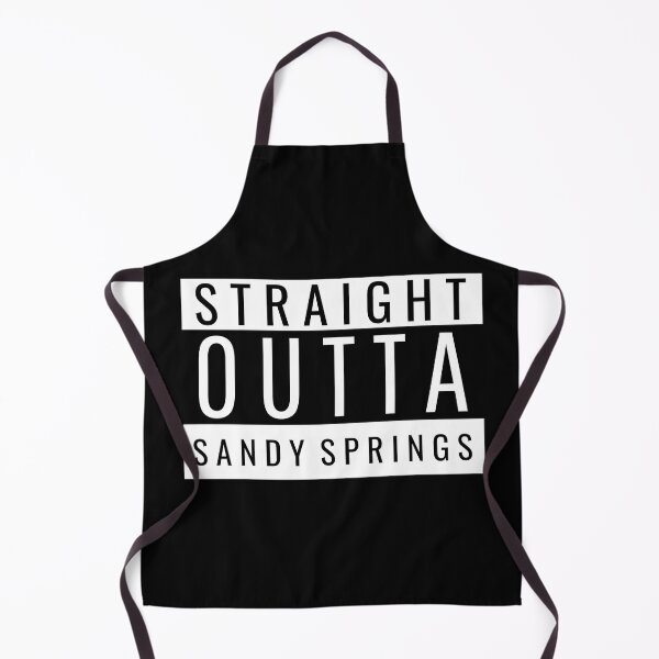Item preview, Straight Outta Sandy Springs designed and sold by Teelogic.